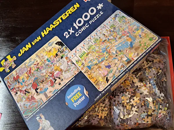 Jumbo - Jan Van Haasteren - Seafood supper ja Clash of the Bakers-KÄYTETTY - Image 2