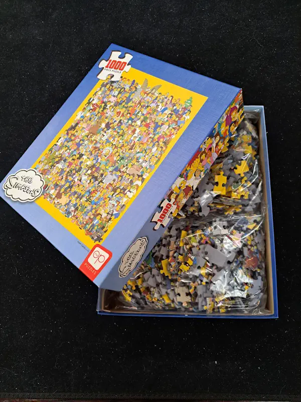 The OP puzzles - The Simpsons 1000p KÄYTETTY! - Image 2