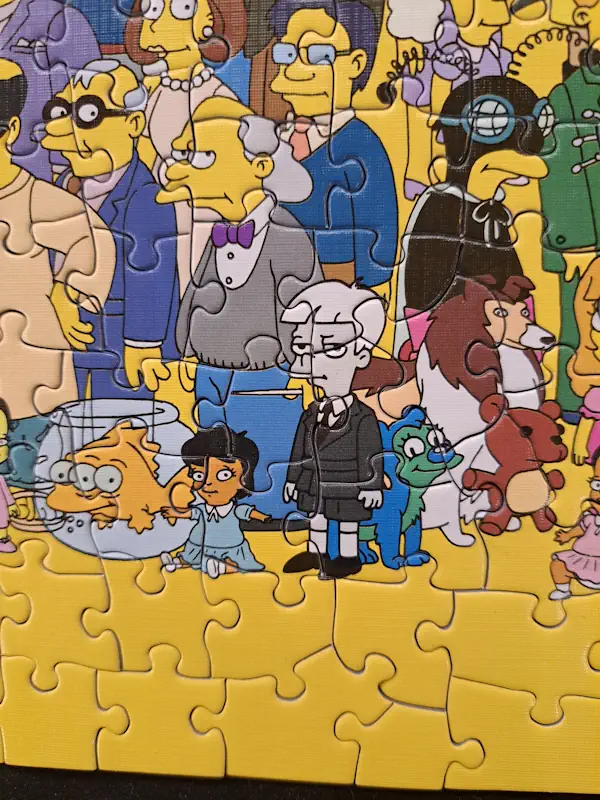 The OP puzzles - The Simpsons 1000p KÄYTETTY! - Image 3