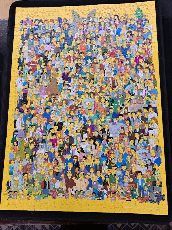 The OP puzzles - The Simpsons 1000p KÄYTETTY! - Image 4