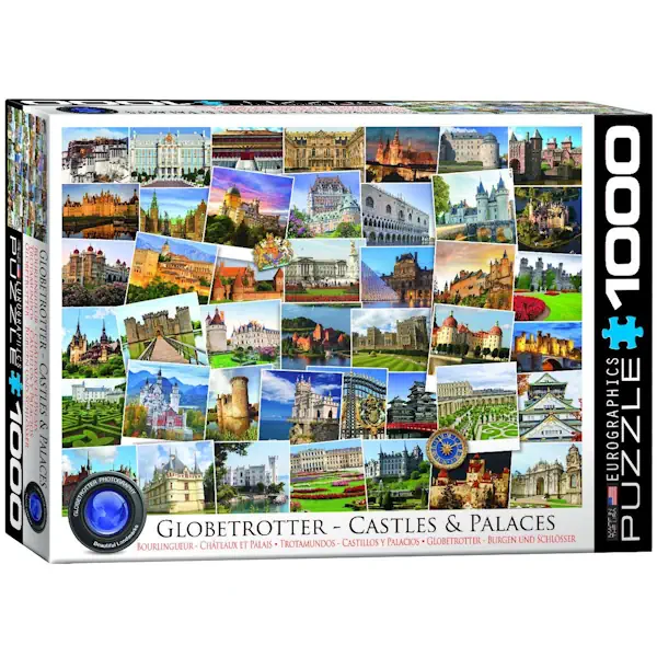 Linnoja ja palatseja.