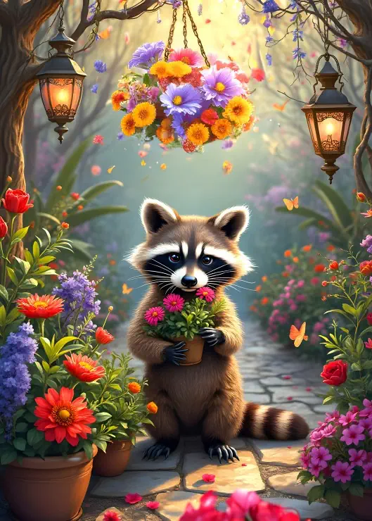 Alipson - Raccoon´s Secret Garden 500p - Image 2