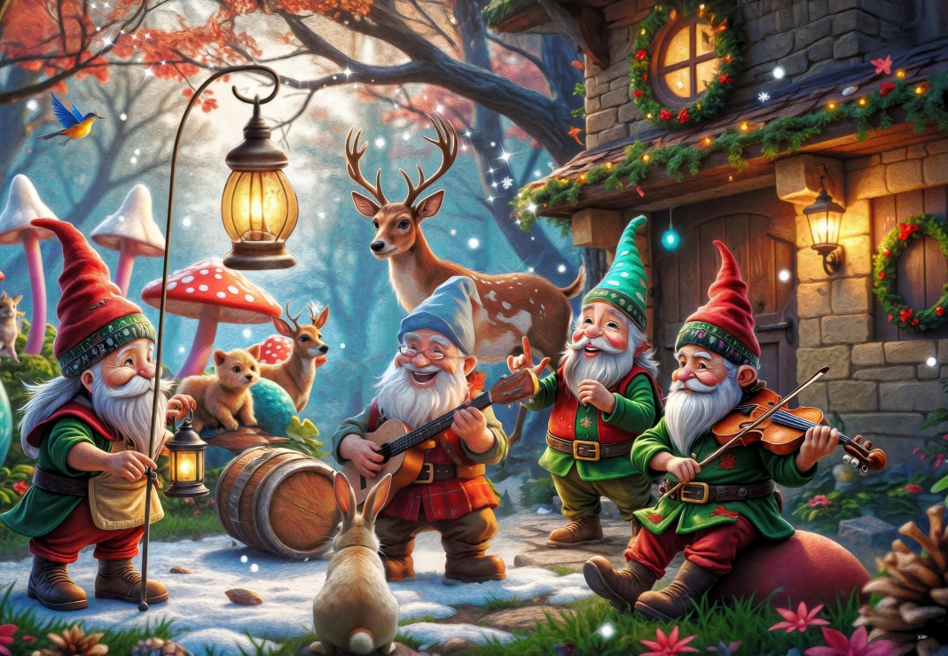 Alipson - Enchanted Christmas In The Woods 1000p - Image 2