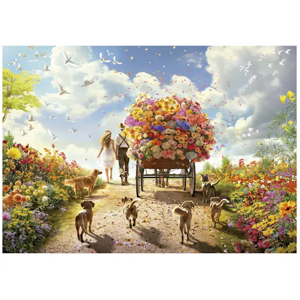 Educa - Carrying Flowers 1000p - Image 3