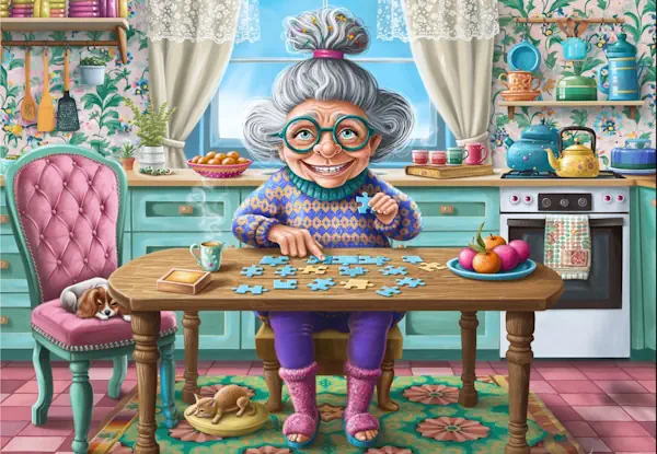 Alipson - Puzzle Party at Grandma´s 1000p - Image 2