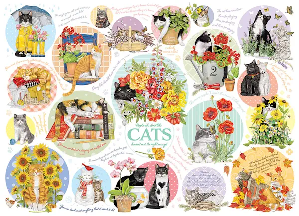 Cobble Hill - Cat Thoughts 1000p - Image 2